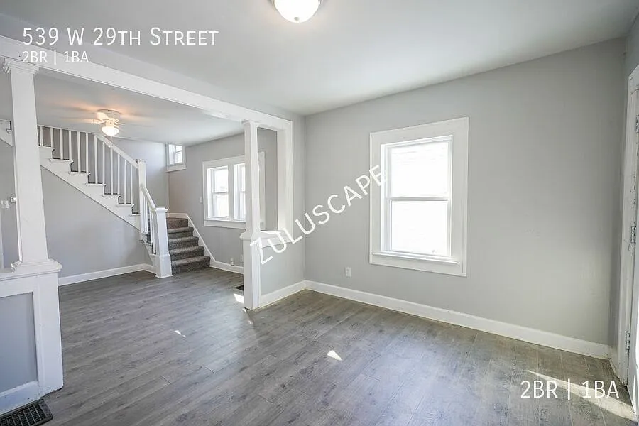 Limited Rent Special! Half Off First Month Rent.....539 W. 29th St. / 2 Bedroom 1 Bath Duplex — Photo 3