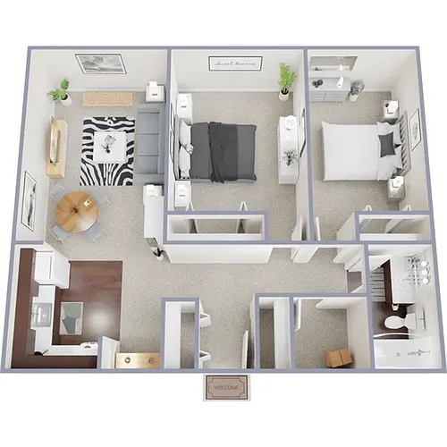 Floor plan B1