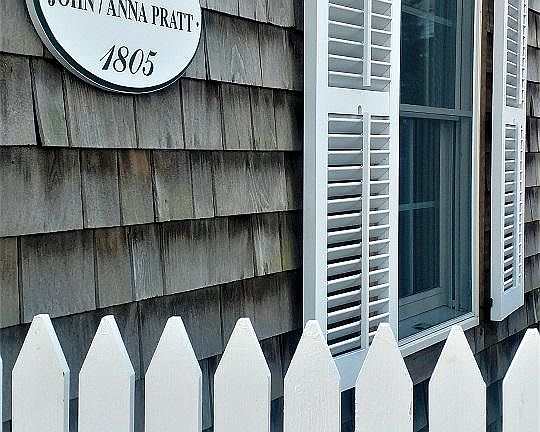 New fence & shutters