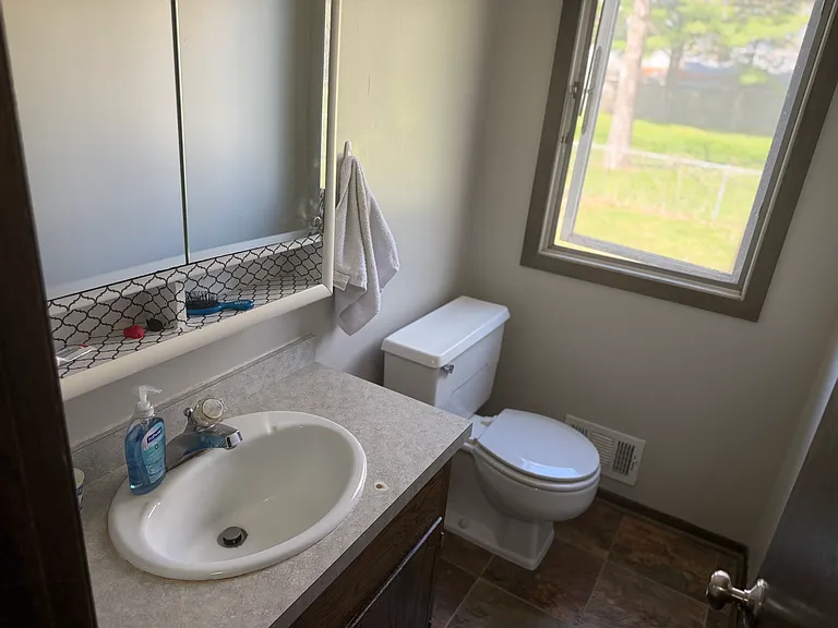 Downstairs half bathroom