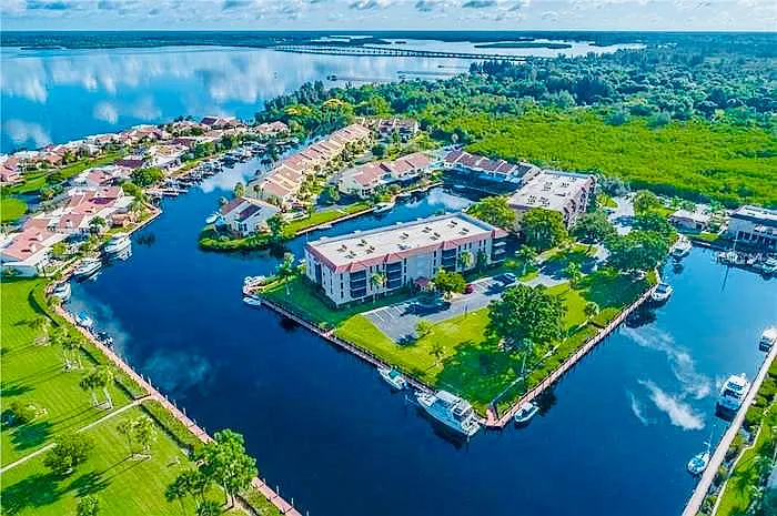 Ariel view of living community