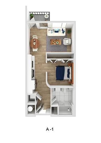 Floor plan A1