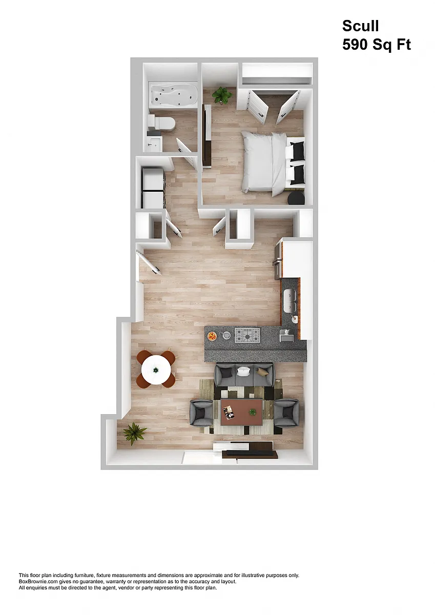 Floor plan Scull