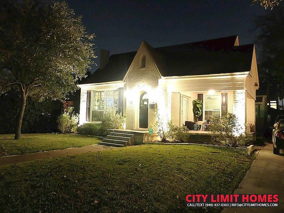 Front of House at Night