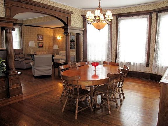Bay Windows in the Dining Room