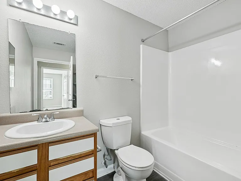 Spacious baths