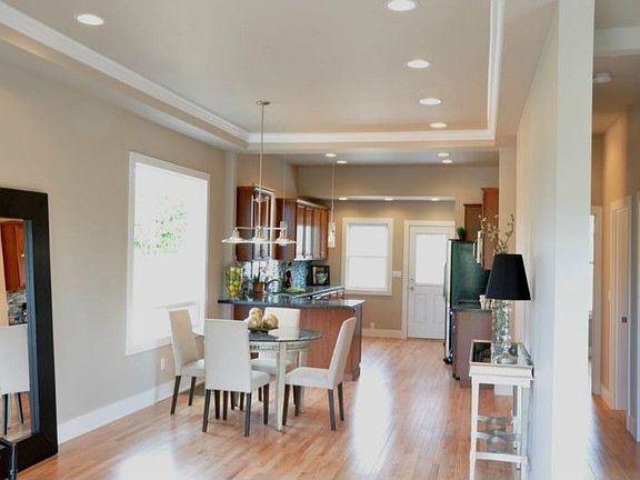 Circular open floor plan with picture windows throughout. High Ceiling, Hardwood floors, all new everything...