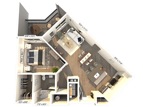 Floor plan A2