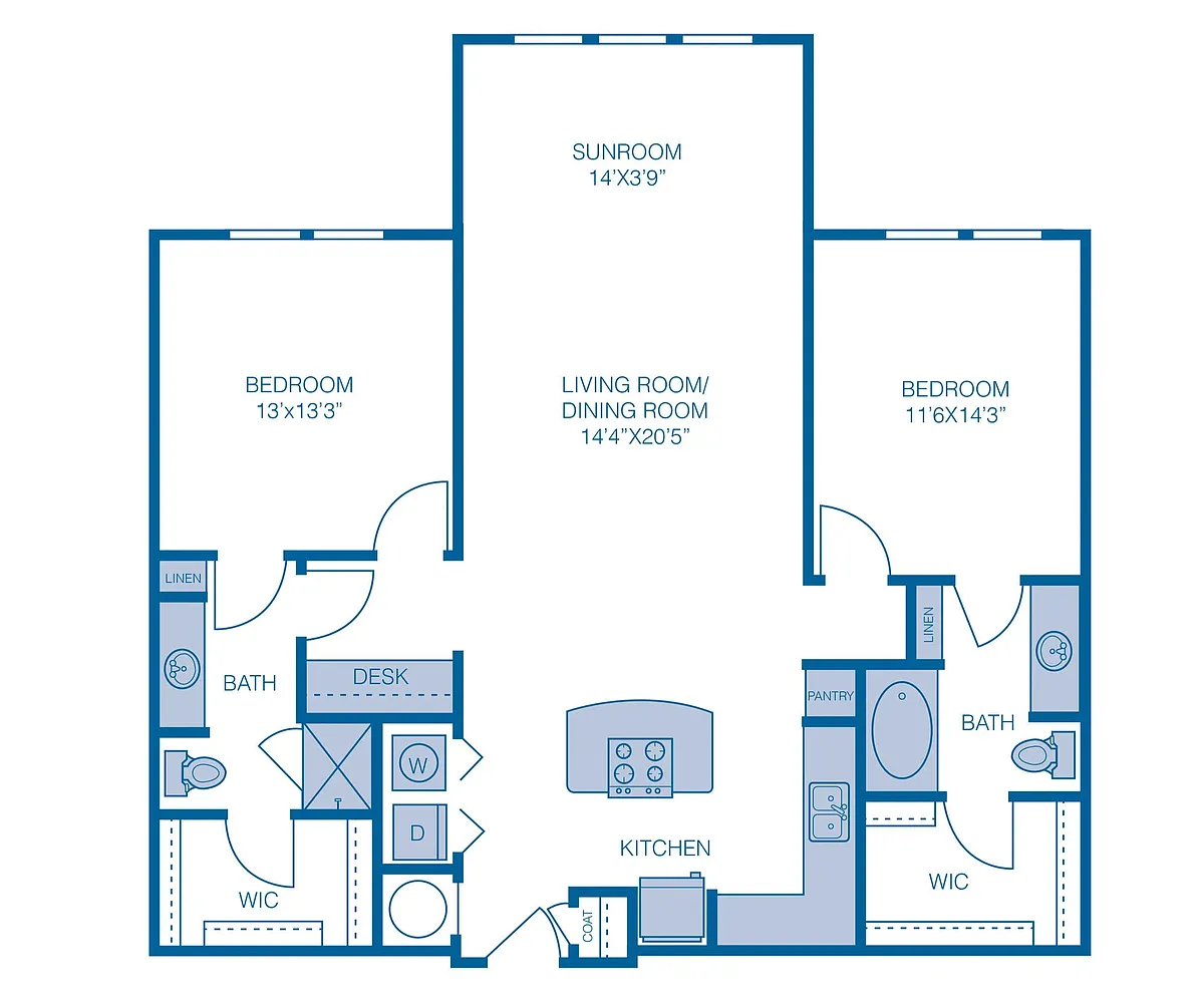 Floor plan B3
