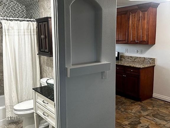 Marble in the bathroom