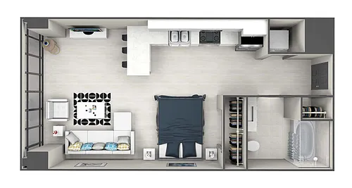Floor plan S1a
