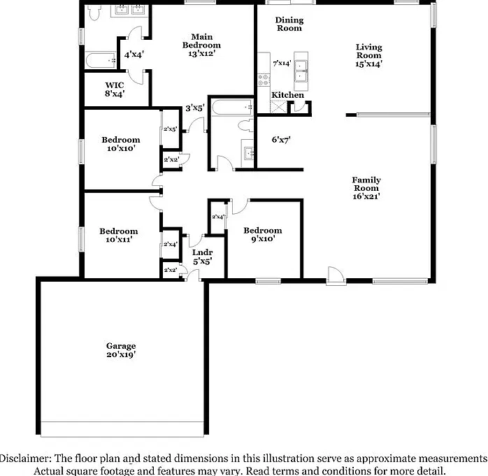 4 bed, 2.0 bath, 1595 sqft, $2,095 — Photo 2