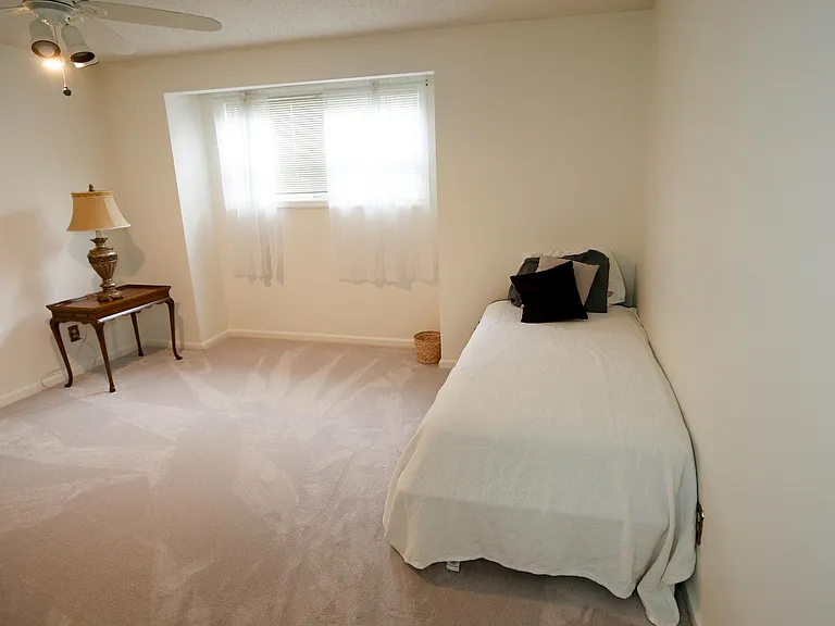 Second bedroom with lots of closet space (not shown)