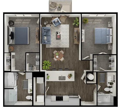 Floor plan B2