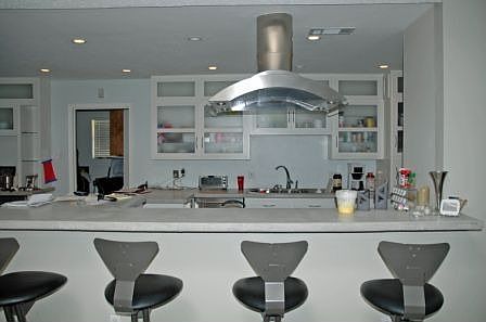 Custom everything in this remodeled kitchen.  Perfect for the gourmet cook!