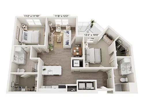 Floor plan Solace