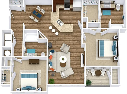 Floor plan Hadley