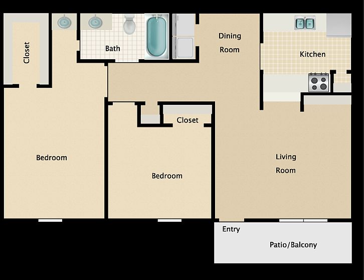 2nd image of 1221 Redford Rd #1714C