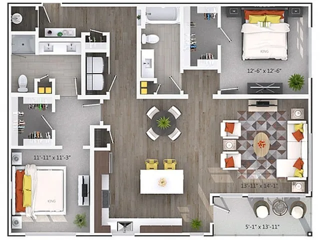 Floor plan Castlewood