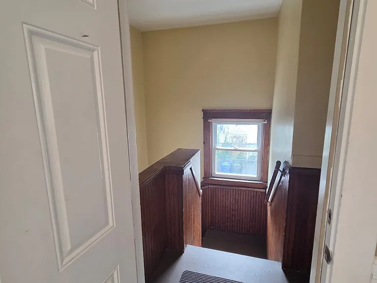 Rear entrance stairwell
