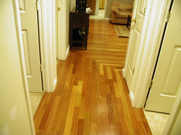New Brazillian Cherry floors