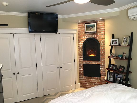 Master Bed Fireplace