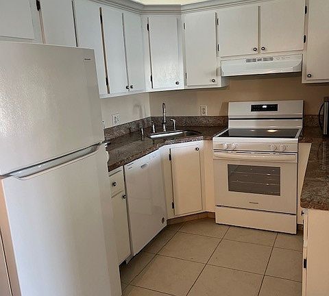 kitchen with room (not in photo) for a kitchen table