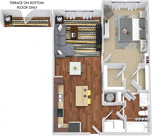 Floor plan Strait