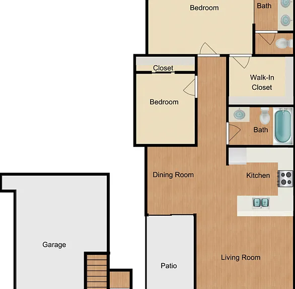 Plan A1 Floorplan Diagram