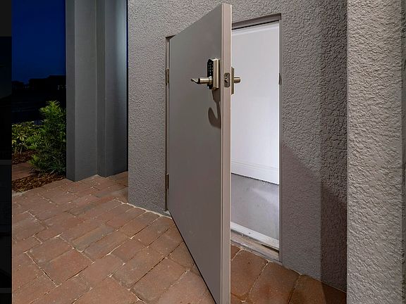 Personal Parcel Room by main door of the house.