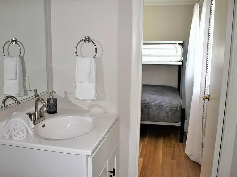 Main floor half bath.