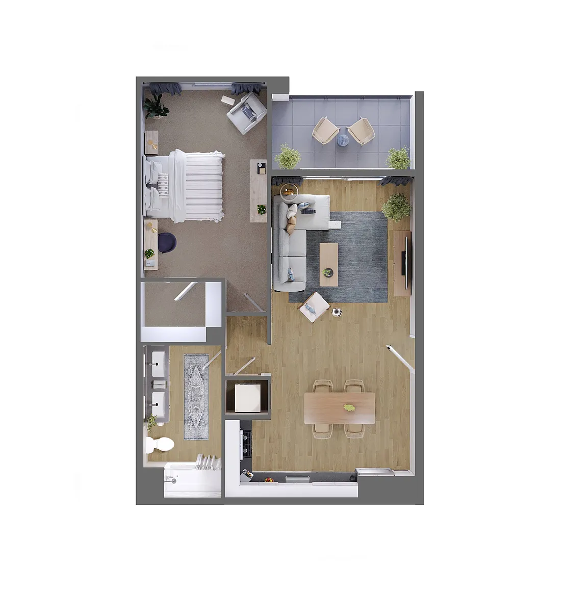 Floor plan Plan 1