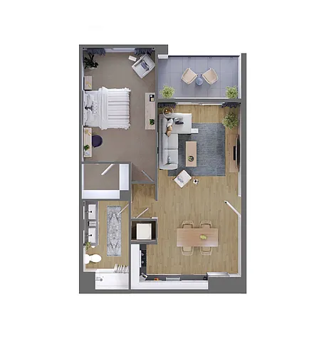Floor plan Plan 1