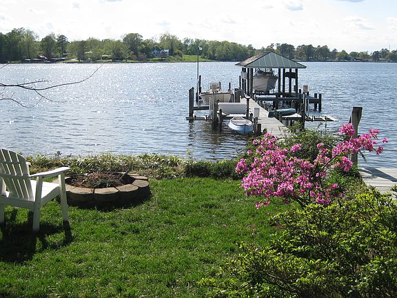 River, dock & boathouse