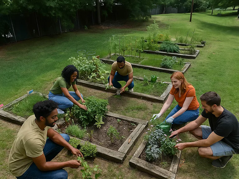 Community Garden at Forest Pointe