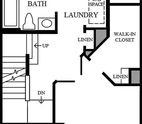 Stairs to Optional Loft