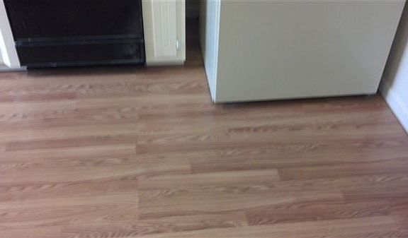 Kitchen hardwood floor