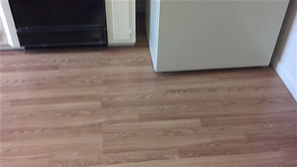 Kitchen hardwood floor