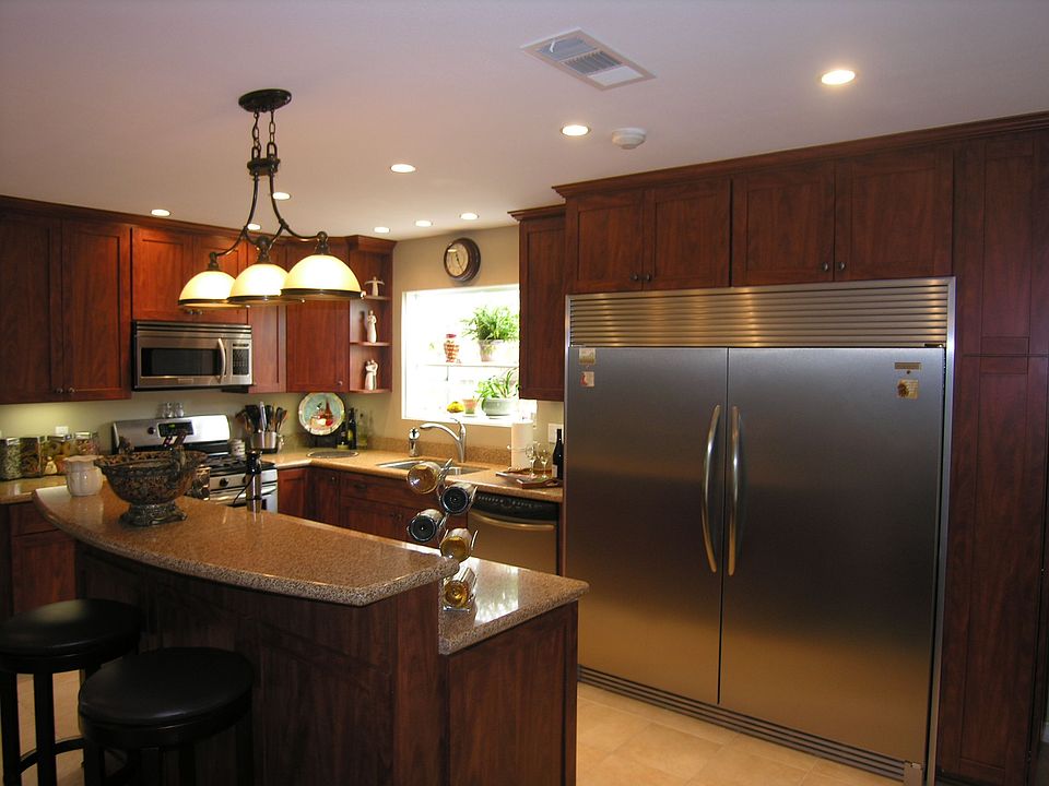 Totaly Remodeled With Built In Refrigerator.