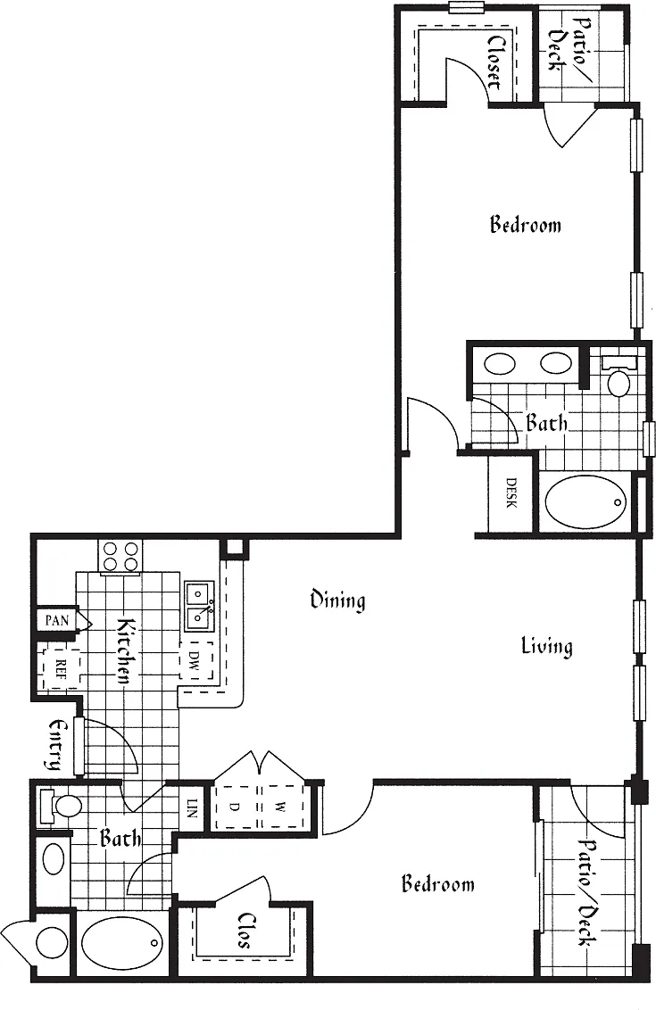 Floor plan The Riviera