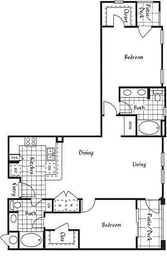 Floor plan The Riviera