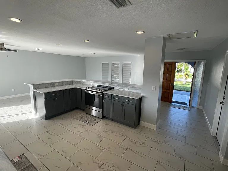 Kitchen and Front Entry