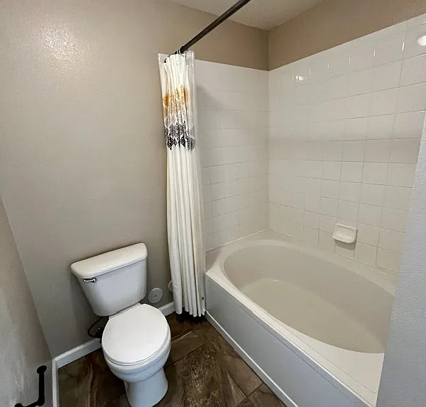 Bath and shower.
