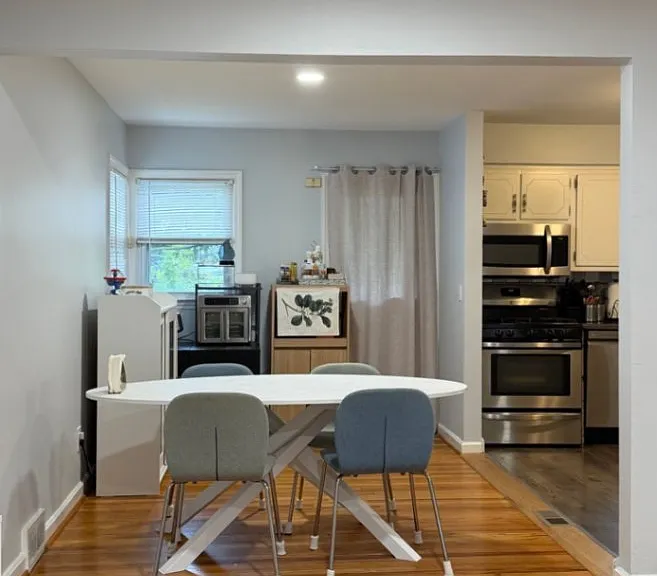 Ample space for Dining Table