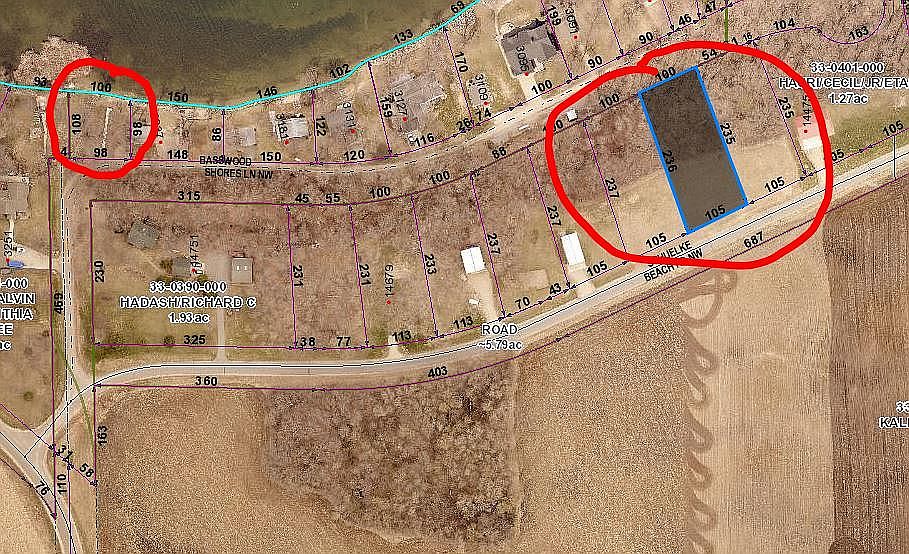 2nd image of Schmidts Basswood Shore Addn Block L #1-001