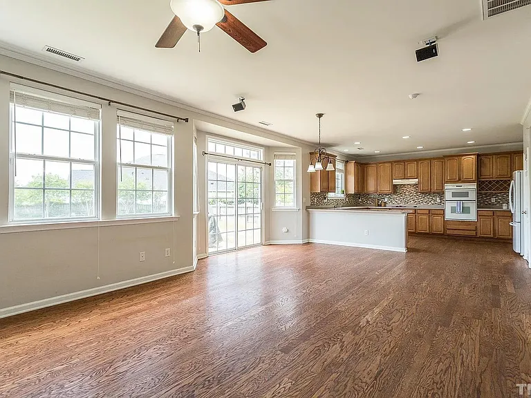 Living room + kitchen