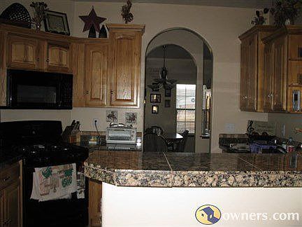 Kitchen with Hickory Cabinets