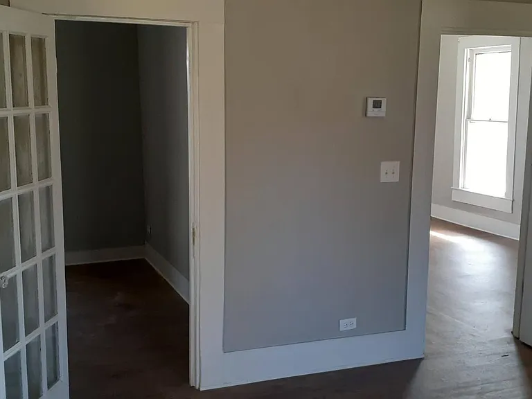 French door entrances to bedrooms