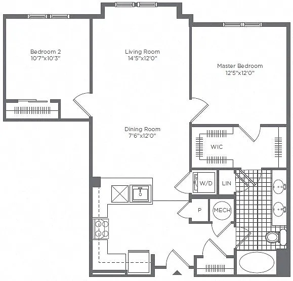 Floor plan B1M5