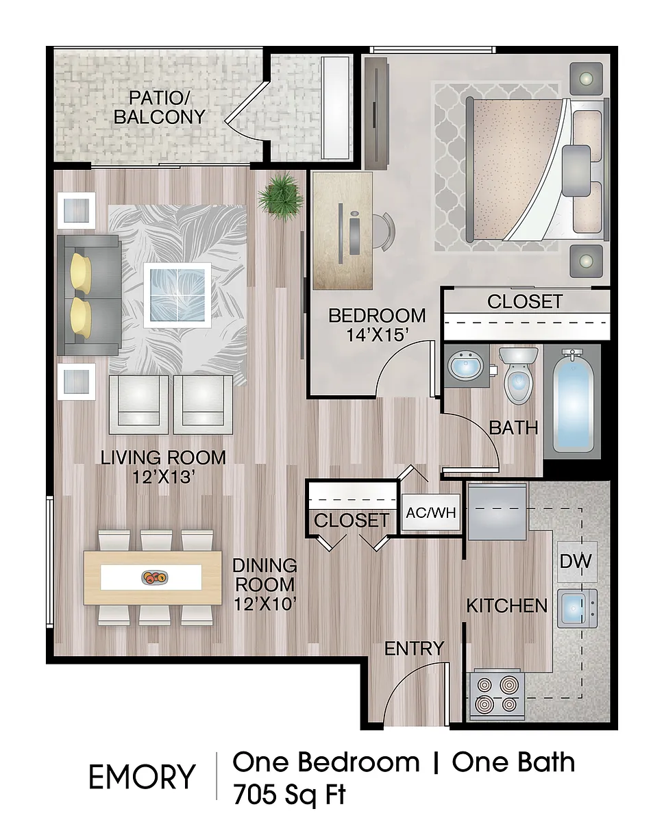 Floor plan Emory